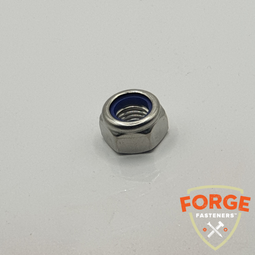 HEX NYLOC NUT S/S 316 METRIC